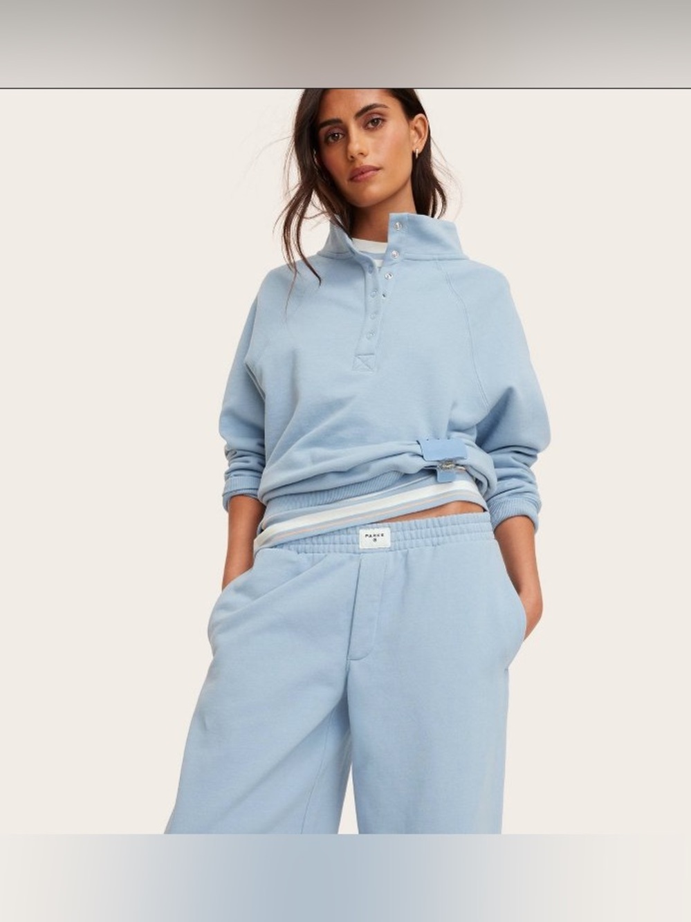 PARKE X TARGET Women’s High-Rise Boxer Sweatpants - Light
Blue M BNWT - Picture 3 of 4